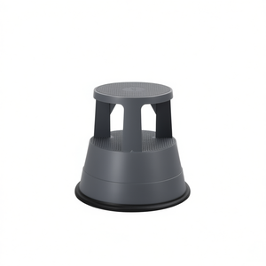 <b>Step</b> <b>Stool</b> Gray Non-Slip Rubber Platform 330 Lbs Capacity Home Furniture Living Room <b>Stool</b> Modern Minimalist Design - Product Image 1