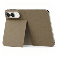Étui de téléphone TechWoven pour iPhone Duo, avec béquille pliable intégrée, protection intégrale antichoc