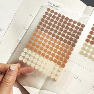 durable transparent PVC personnalisé à onglets poche pour monnaie clair catégorie autocollant étiquette à onglet personnalisé - Product Image 6