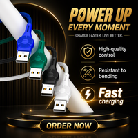 Câble de données USB Type C XF-97T 6A en nylon tressé de haute qualité, câble de charge rapide 1,2 m pour téléphone, matériau en cuivre pur