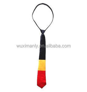 <span class=keywords><strong>Cravate</strong></span> française de haute qualité avec logo personnalisé, prix de gros pour cadeau avec impression du <span class=keywords><strong>drapeau</strong></span> français, 2026 - Product Image 4