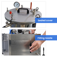 Machine de remplissage de mascara YETO, manuelle, pneumatique, pour vernis à ongles, pâte, rouge à lèvres, semi-automatique