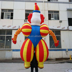 Costume de <span class=keywords><strong>Clown</strong></span> Gonflable pour Défilé, Promotion d'Événements, Publicité, Fournisseur Direct d'Usine de Produits Gonflables - Product Image 2