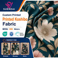 Tela Koshibo 100% Poliéster Estampada, Tela Koshibo Tejida para Vestidos y Blusas de Mujer, Proveedor de Fábrica al por Mayor