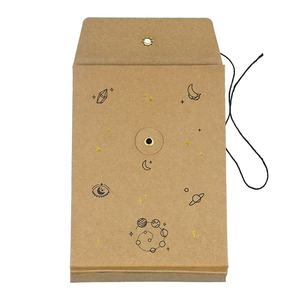 Sac de documents personnalisé écologique avec logo, enveloppe en papier kraft brun A4 pour l'emballage de t-shirts - Product Image 5