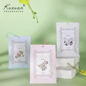 8g nouveau sachet parfumé désodorisant Portable papier de luxe diffuseur d'air Portable pour voitures tiroir chambre garde-robe longue durée - Product Image 6