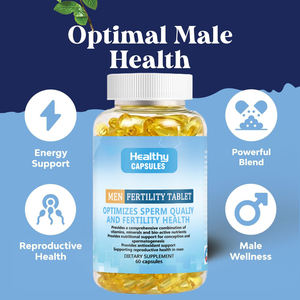 Capsules de fertilité pour hommes – Optimise la qualité du sperme et la santé de la fertilité, soutient la spermatogenèse, vitamines et minéraux, 60 unités - Product Image 4