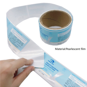 Tùy chỉnh bao bì riêng nhãn sản phẩm nhãn dán in ấn dính logo thương hiệu Nhãn Tròn cuộn không thấm nước Vinyl Sticker - Product Image 5