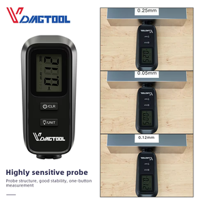 VDIAGTOOL VC100 Digital Back light Coating Dicken messgerät Englisch Manueller Code leser Autolack Galvanik Metall beschichtung <span class=keywords><strong>tester</strong></span> - Product Image 6