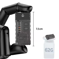 Lampe de poche porte-clés torche allume-cigare à arc rechargeable avec poche lumineuse latérale magnétique Lampes de poche et torches EDC