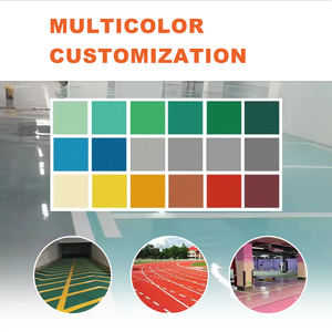 Rivestimento per pavimenti in resina epossidica Premium antiscivolo per garage vernice per pavimenti in cemento con applicazione Spray Texture-prezzo di fabbrica - Product Image 5