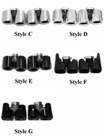 Embouts d'échappement SYPES pour Land Rover Defender 110 130 3.0T P400 90 2.0T 2020+ en acier inoxydable 304, embout de silencieux rond carré quadruple