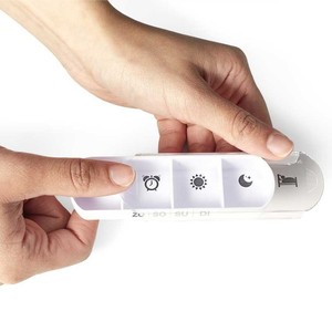 Nhà Máy Cung Cấp Nhựa Di Động Thuốc Thuốc Lưu Trữ Tổ Chức 31 Ngày Hàng Tháng Thuốc Hộp Pop-out Ngăn Vỏ Làm Bền PP - Product Image 2