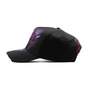 Casquettes de sport de haute qualité Sad Boys, courbées et brodées, à visière noire, type snapback, doublées satin, modèle Rude Awakening, casquettes de baseball - Product Image 3