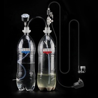 Accessoires pour aquarium, plantes aquatiques, diffuseur de dioxyde de carbone, kit de générateur de CO2 DIY