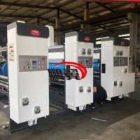 Imprimante flexographique d'occasion ZH-YSF-D à vendre, machine automatique de fabrication de boîtes en carton ondulé