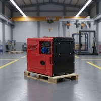CXTX- Power 8kW Einphasiger Leiser Dieselgenerator mit Autostart ATS 50/60Hz Tragbares Design