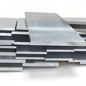 Barre plate en aluminium 6063 T5 de différentes tailles, barre en alliage massif pour profilés de fenêtres et de portes, matériaux auxiliaires, fabriquée en Chine - Product Image 3