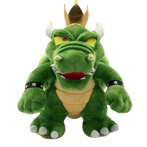Nuevo y Popular Peluche de <span class=keywords><strong>Bowser</strong></span> de <span class=keywords><strong>Mario</strong></span> <span class=keywords><strong>Bros</strong></span> en Gris Clásico, Super Suave, Relleno de Algodón PP, Tamaños Personalizados, Empaquetado en Bolsa OPP - Product Image 4