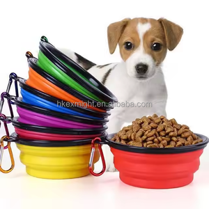 Tazón Plegable Portátil para Perros, de Silicona TPE, para Comida y Agua, de Primera Calidad - Product Image 1