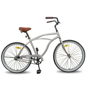 JOYKIE Man Women Beach Cruiser Bicycle 26 Inch Mens Beach Cruiser Bike