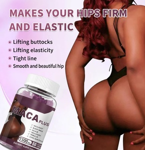 OEM Maca Plus <strong>Gummies</strong> 1500mg Big Booty Enhancer with Black Maca Root <strong>Multivitamin</strong> Support Buttocks of Abundance <strong>Adult</strong> - Product Image 3