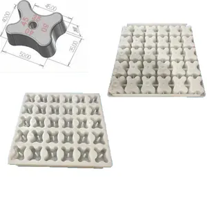 good price 1 out of 30 plum blossom cement block Spacer mold