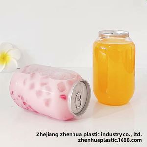 500ml Transparent PET Food-Grade Disposable Beverage <b>Bottle</b> Easy Pull Lid Direct Drinking <b>Milk</b> Tea Packaging <b>Small</b> Plastic Bags - Product Image 5