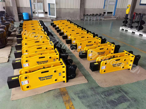 KINGER Marteau briseur hydraulique de démolition de pointe pour chargeuse-pelleteuse et chargeuse compacte - Product Image 3