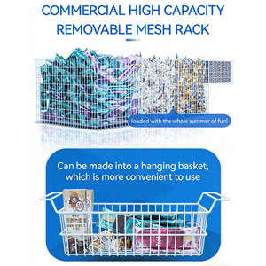 Congélateur de luxe de style européen et américain, autonome, à prix de gros, avec grande fenêtre, refroidissement direct et dégivrage automatique - Product Image 5