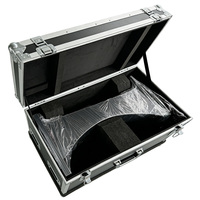Podium d'intérieur personnalisé avec écran LED, podium mobile portable avec écran LED pour conférences et événements