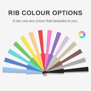 Customizable Personalized Spanish Style Music DIY Printing Handheld Folding Fans <b>Plastic</b> Ribs for Festivals Promotion <b>Crafted</b> - Product Image 3