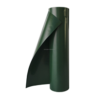 Bâche en PVC sur mesure, haute résistance, avec œillets métalliques renforcés, imperméable et anti-UV, emballée en rouleau GSM