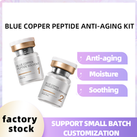 Serum Perbaikan Anti-Penuaan Peptide Tembaga Korea Private Label, Ampul Wajah Korea yang Mengencangkan Pori-pori untuk Wajah
