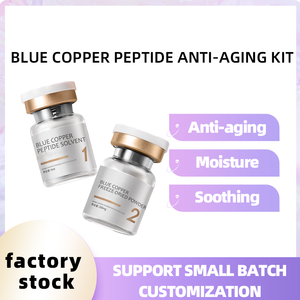 Sérum Coreano Antienvelhecimento e Reparador com Peptídeos de Cobre Liofilizado de Marca Própria, Ampola Facial Coreana Redutora de Poros para o Rosto - Product Image 2