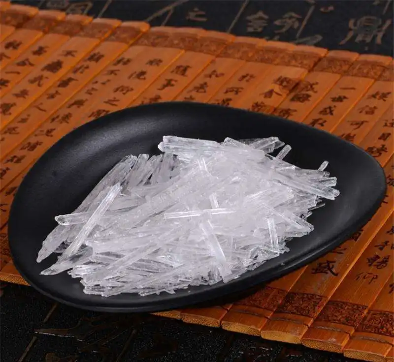 Mentol kristal üretici tedarik ücretsiz örnek kaliteli 1KG fiyat doğal mentol kristal s