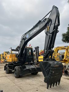 Excavatrice sur pneus Hyundai Robex 210W-9S 21 tonnes, neuve à 99%, Tier2, fabrication coréenne, excavatrice sur pneus R210W-9S R180W - Product Image 3