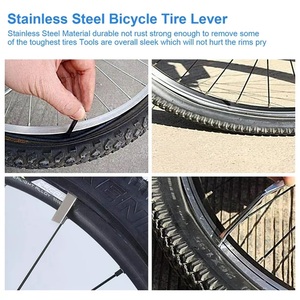 Chambre à air de vélo de montagne standard <span class=keywords><strong>26</strong></span> <span class=keywords><strong>pouces</strong></span> X 1.95 avec valve Schrader 43 mm pour pneu de <span class=keywords><strong>VTT</strong></span> et vélos de route - Product Image 5