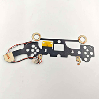NSLikey Carte lumineuse LED colorée DIY pour contrôleur PS5 Kit d'éclairage LED avec boutons ABXY