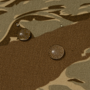 Vải Nhà Sản Xuất Tùy Chỉnh In Ấn <span class=keywords><strong>Camo</strong></span> Dệt Twill 100% Nylon Chiến Thuật Đồng Phục Ba Lô Tiger Sọc Ngụy Trang Vải - Product Image 2