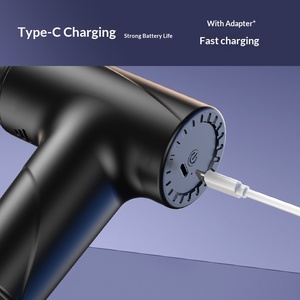 Mini <span class=keywords><strong>Pistola</strong></span> <span class=keywords><strong>de</strong></span> <span class=keywords><strong>Masaje</strong></span> Fascial <span class=keywords><strong>de</strong></span> Doble Cabezal, Portátil, Eléctrica, para Relajar los Músculos, Cervical, Uso Doméstico, Tres Velocidades - Product Image 4