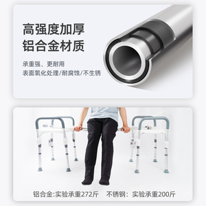 Aluminum Underarm Crutches Height Adjustable Anti Slip Medical Walking Aid For Fracture Recovery Double Or Single Use - Product Image 4