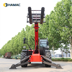 Chariot télescopique HAMAC, capacité nominale de 6000 kg, hauteur de levage maximale de 17,6 m, vitesse de levage de 35 s, moteur diesel, boîte de vitesses, moment de charge élevé - Product Image 1