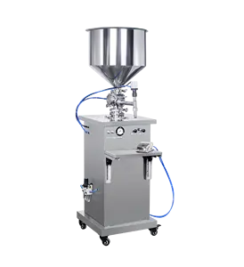 Factory sales semi automatic pneumatic juice liquid ice tea drink concentrate juice milk filling machine