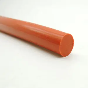 Cordão de borracha de silicone em formato redondo personalizado