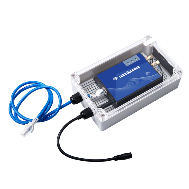 Upgraded Waterproof WiFi Lora Gateway Kit for Temperature Humidity Monitoring LoRa Module