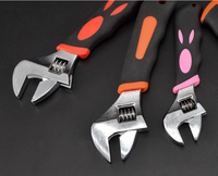 Clé mixte réglable de 6 pouces avec poignée courte Outils de gros d'usine Logo personnalisé Support OEM pour les projets de bricolage
