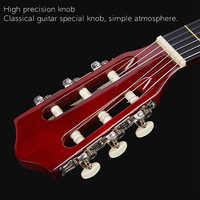 Cheap Price Custom 30Inch Basswood Plywood Wooden Classic Acoustic Guitar Matte Finish for Beginner Music