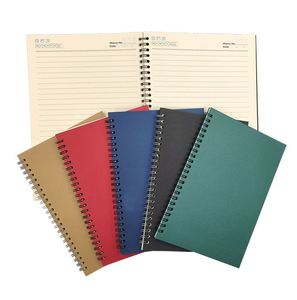 Cuaderno de tapa dura de lujo A4/A5 con puntos en espiral para estudiantes, ideal para promociones y sublimación. - Product Image 3