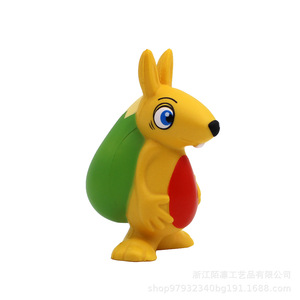Juguete Antiestrés de Espuma de Poliuretano con Forma de Ardilla, de Alta Elasticidad, Decoración Festiva, Regalo - Product Image 2